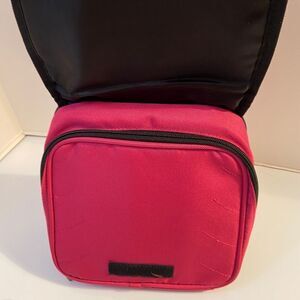 Pink padded Nintendo‎ bag 8.5”x8.5